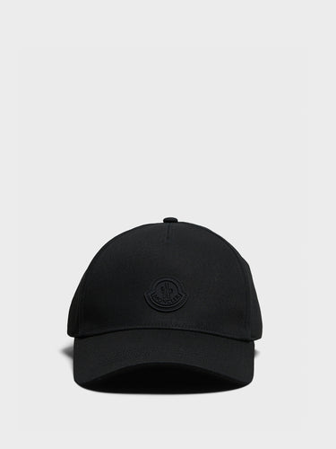 Moncler - Baseball Cap in Black