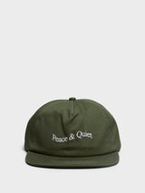 Museum of Peace & Quiet - WORDMARK 5 PANEL HAT in Olive