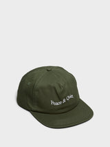 Museum of Peace & Quiet - WORDMARK 5 PANEL HAT in Olive