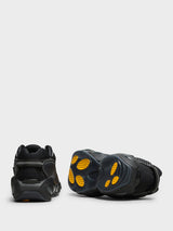Nike - Nocta Glide Sneakers in Black, Black, Iron Grey and University Gold