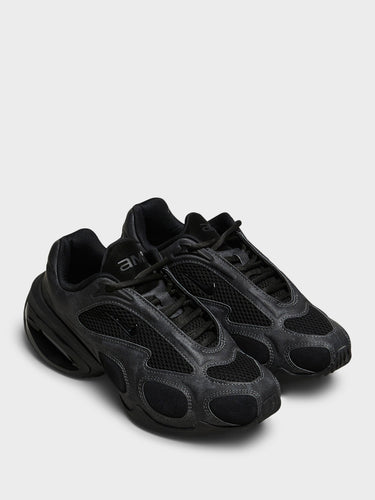 Nike - W' Air Max Muse SE Sneakers in Anthracite, Metallic Silver and Black