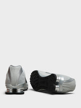 Nike - Shox Z Sneakers in Silver, Silver Black Metallic and Metallic Silver