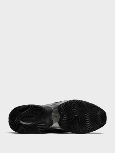 Nike - Women's Air Max Muse Sneakers in Black and Silver Metallic