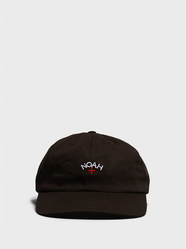 Noah - Core Logo 6-Panel Cap in Tan
