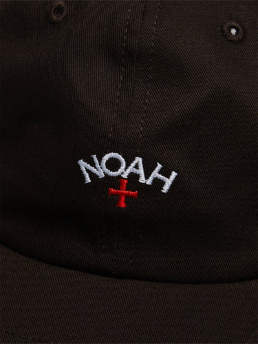 Noah - Core Logo 6-Panel Cap in Tan
