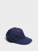 Norse Projects - Cotton Ripstop 6-Panel Cap in Workwear Blue