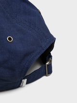 Norse Projects - Cotton Ripstop 6-Panel Cap in Workwear Blue