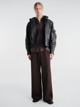 Our Legacy - Bridge Chino in Deep Pangoa Issue Wool