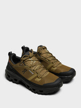 On - Cloudrock Low WP Sneakers in Hunter and Black