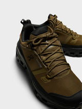 On - Cloudrock Low WP Sneakers in Hunter and Black