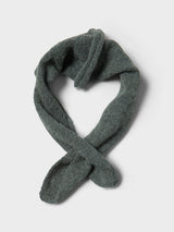 Our Legacy - Miniature Scarf in Moss Green Fuzzy Alpaca