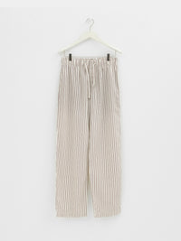 Tekla - Poplin Pyjamas Pants in Hopper Stripes