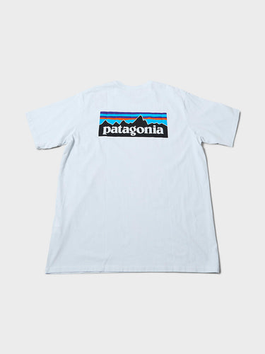 Patagonia - P-6 Logo T-shirt in White
