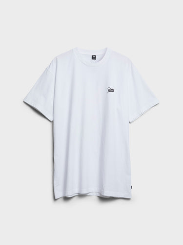 Patta - Biker T-Shirt in White