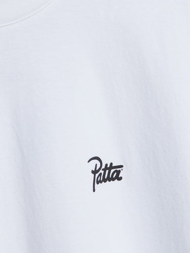 Patta - Biker T-Shirt in White