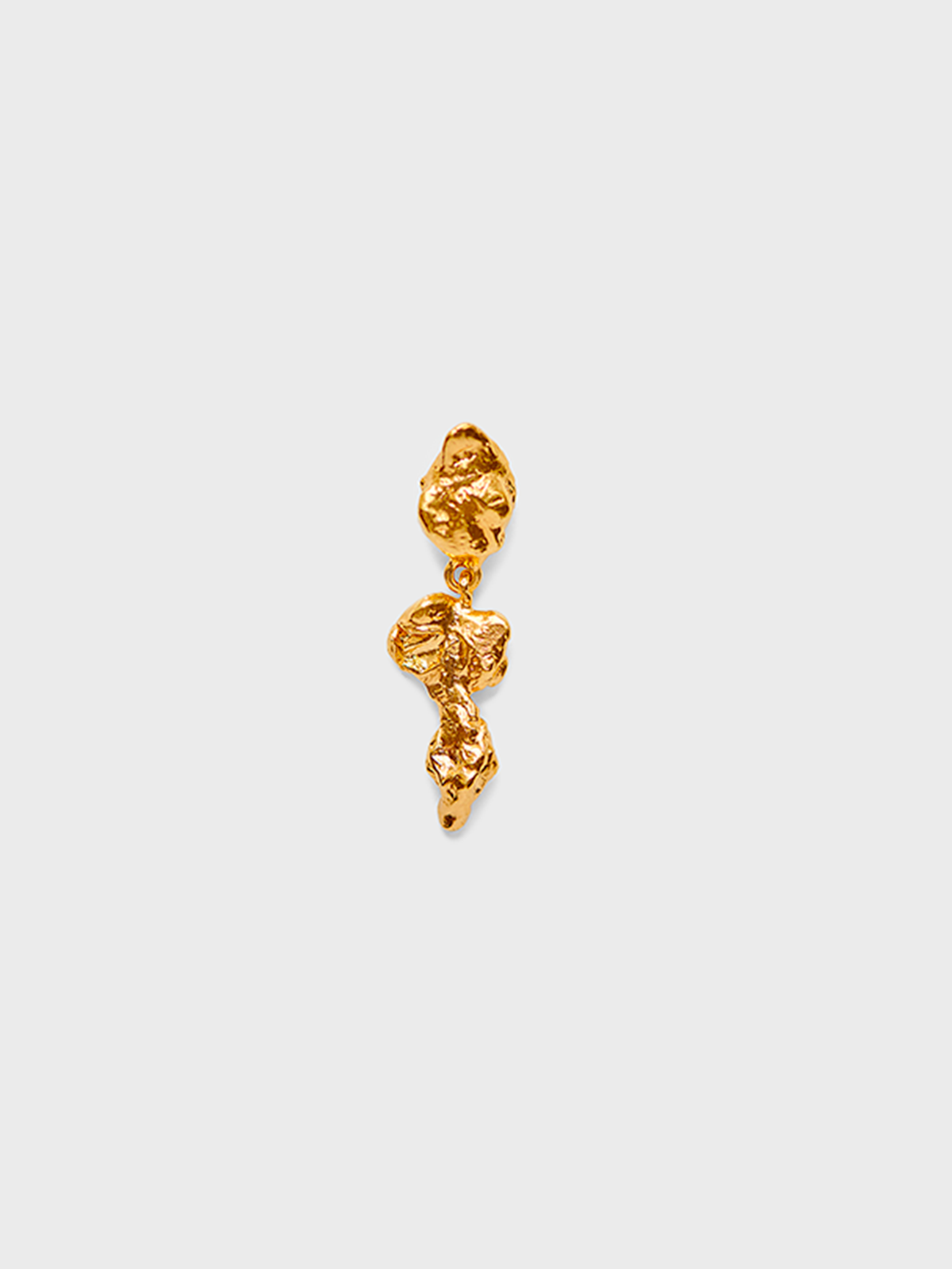 Pia Earring with Gold Plating