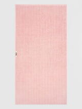 Tekla - Terry Towel in Shaded Pink Stripes