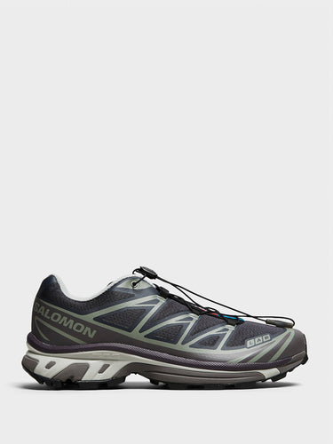 Salomon - XT-6 Sneakers in Nine Iron, Excalibur and Plum Perfect