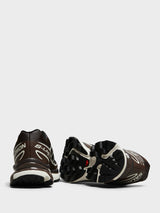 Salomon - XT-6 Sneakers in Black Coffee, French Roast and Vanilla Ice