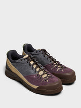 Salomon - X-Alp Suede Sneakers in Plum Perfect, Nine Iron and Safari