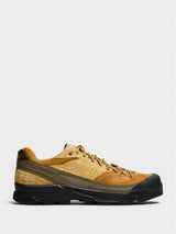 Salomon - X-Alp Suede Sneakers in Bronze Brown, Wood Trush and Safari