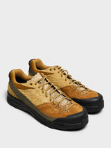 Salomon - X-Alp Suede Sneakers in Bronze Brown, Wood Trush and Safari