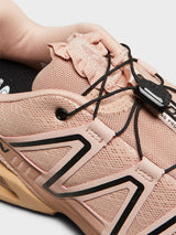 Salomon - Speedcross 3 Satin Sneakers in Mahogany Rose, Black and Hazelnut