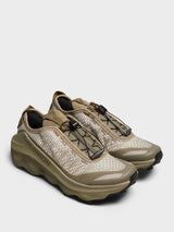Salomon - Orava Advanced Sneakers in Fallen Rock, Stone Gray and Bronze Brown