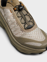 Salomon - Orava Advanced Sneakers in Fallen Rock, Stone Gray and Bronze Brown