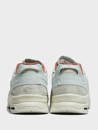 Salomon - X-ALP Suede Sneakers in Ice Flow, Quarry and Russet