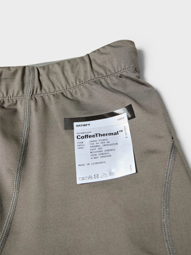Satisfy - Coffee Thermal Cargo Tights in Dark Natural