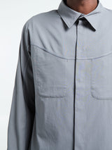 Satisfy - PeaceShell River Shirt in Lava Smoke