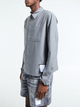 Satisfy - PeaceShell River Shirt in Lava Smoke