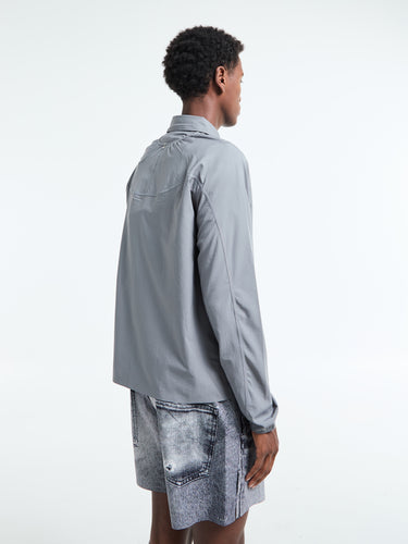 Satisfy - PeaceShell River Shirt in Lava Smoke