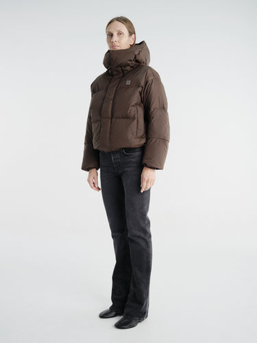 66 North - Dyngja Down W Cropped Jacket in Humus