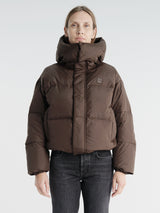 66 North - Dyngja Down W Cropped Jacket in Humus