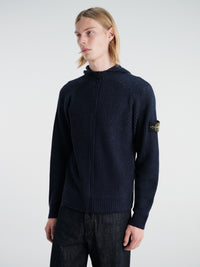 Stone Island - 5100067 Hoodie in Navy Blue