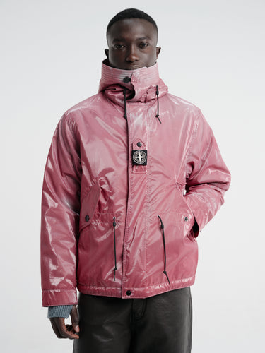 Stone Island - 4100041 Short Parka in Pink