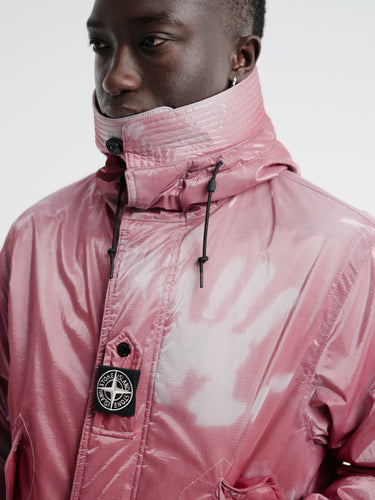 Stone Island - 4100041 Short Parka in Pink
