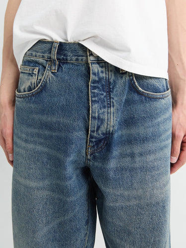 Sunflower - Wide Twist Jeans in Dark Blue Vintage