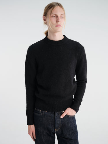 Sunflower - Moon Alpaca in Black
