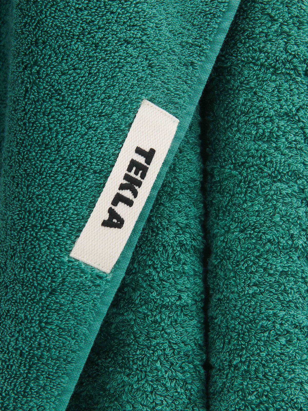 Gæstehåndklæde i Teal Green