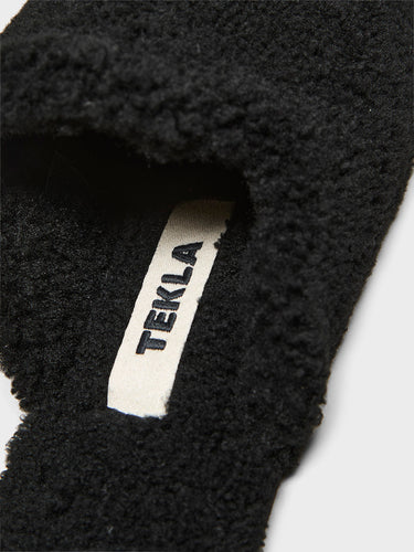 Tekla - Home Slippers in Black