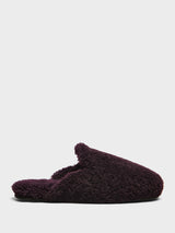 Tekla - Home Slippers in Wine