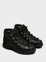 Timberland - Authentic Hike Mid Lace Boots in Black Full Grain