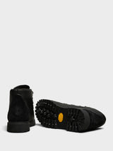 Timberland - Authentic Hike Mid Lace Boots in Black Full Grain
