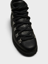 Timberland - Authentic Hike Mid Lace Boots in Black Full Grain