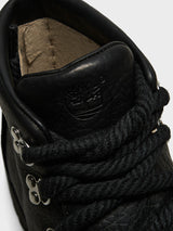 Timberland - Authentic Hike Mid Lace Boots in Black Full Grain
