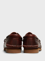 Timberland - Classic Boat Shoe in Burgundy Full Grain