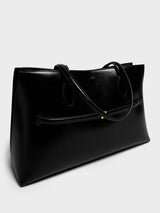 TOTEME - Naplack Lounge Tote Bag in Black